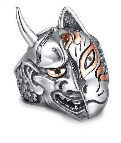 Bague Loup Japonais (Argent)